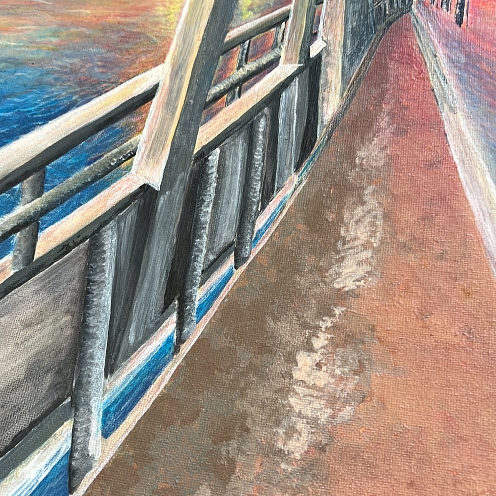 Sunset at Sea Painting - Picture 5 of 10